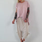 Oversized T-Shirt - puderrosa