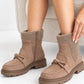 Loafer Bootie - beige