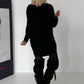 Longpullover - schwarz