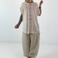 Fine knit shirt Mouse - beige