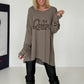 Oversized Shirt Queen - taupe