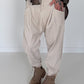Cord-Baggy - beige