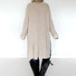 Long Strickpullover - beige