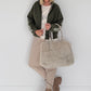 Jacke mit Streifen-Details - oliv