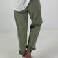 Hose mit Zipper-Details - khaki