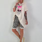 Oversized Shirt Skull - beige