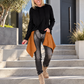 Waist Wrap in Wildlederoptik - camel