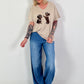 T-Shirt Dachshund - beige