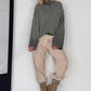 Cozy Turtleneck Sweater - anthracite