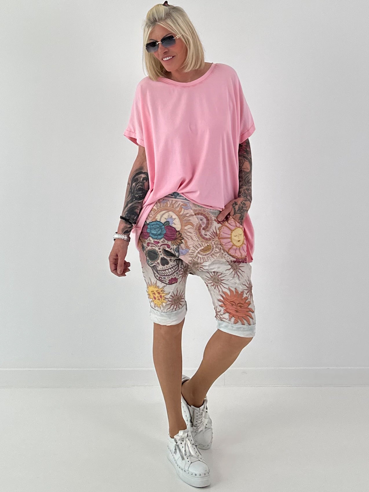Oversized T-Shirt - rosa