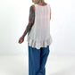 Ruffled top SOHO - beige