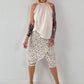 Neckholder Top -beige