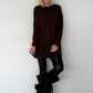 Longpullover - mokka