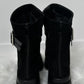 Bootie model "Buckle" - black