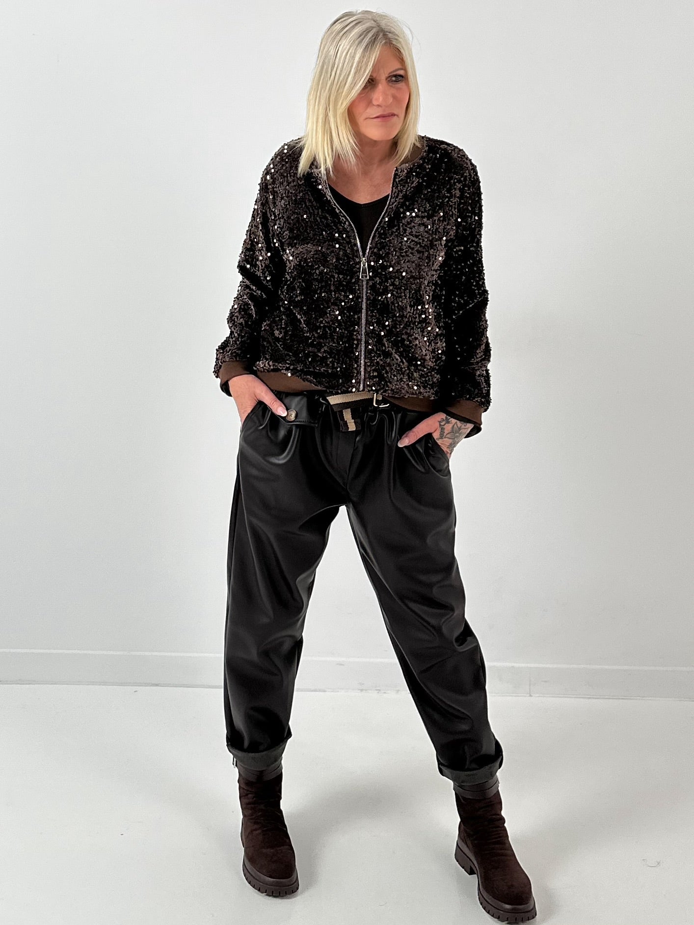 Glam Editon Blouson model "Mocha Shades"