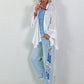Netzjacke - weiss