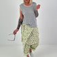 Ribbed Glitter Leopard Top - Gray