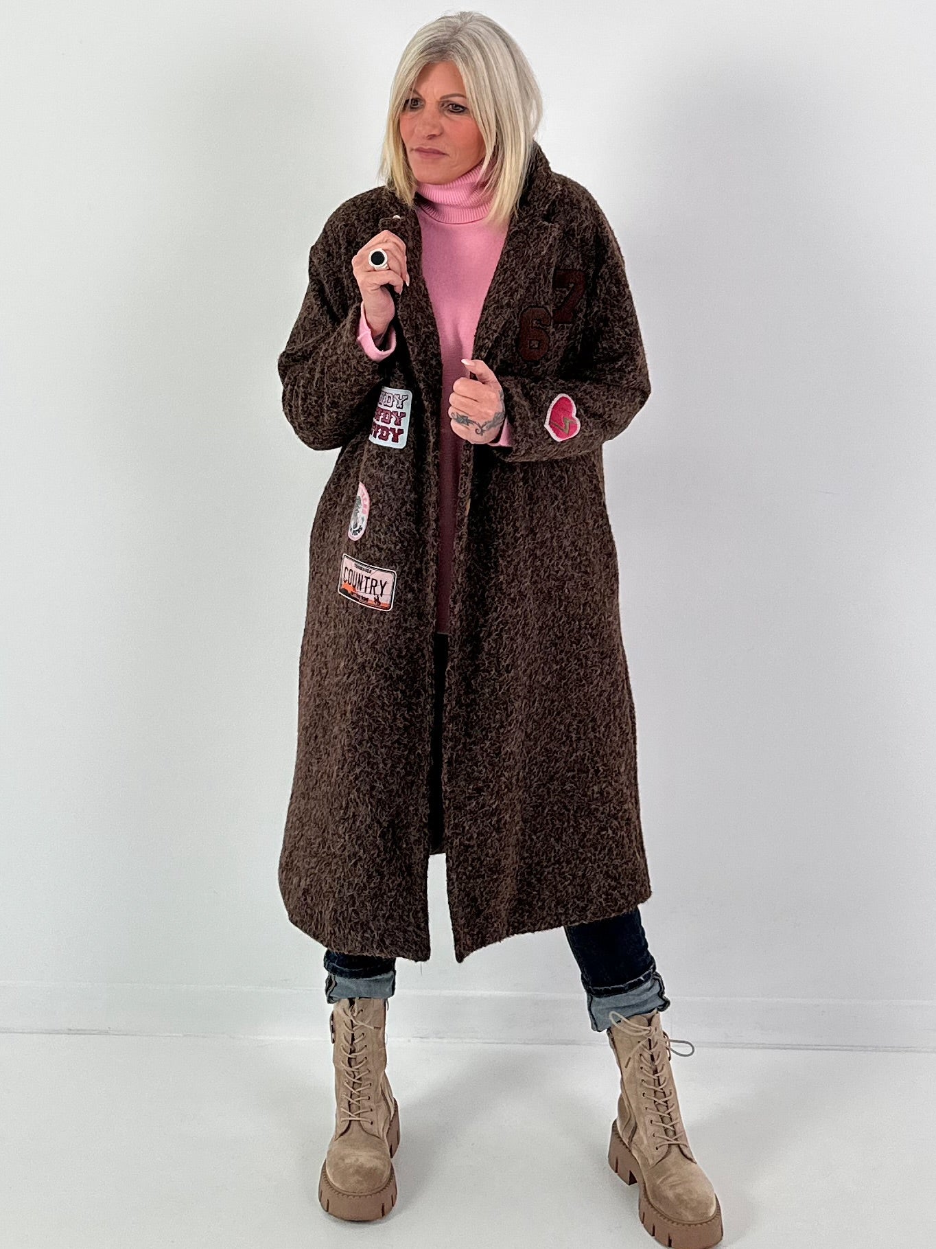 Jasmodel "Howdy Heart" - mokka