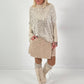 Coltrui met pailletten, model "Time to Shine" - beige