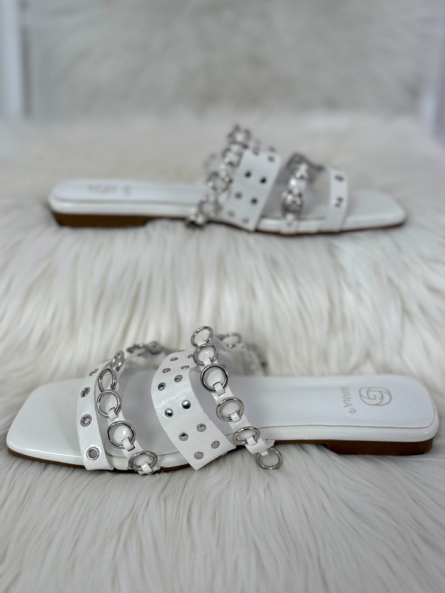 Sandalen - weiss