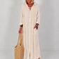 Linen dress - beige