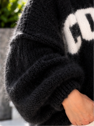 Pullover Iconic - schwarz ( lieferbar ab 07.11.26)