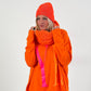 Model "Love Beanie" - oranje