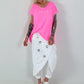 T-Shirt Smile - neonpink