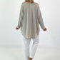Oversized Shirt stone washed - beige