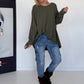 Oversized Shirt Style - oliv