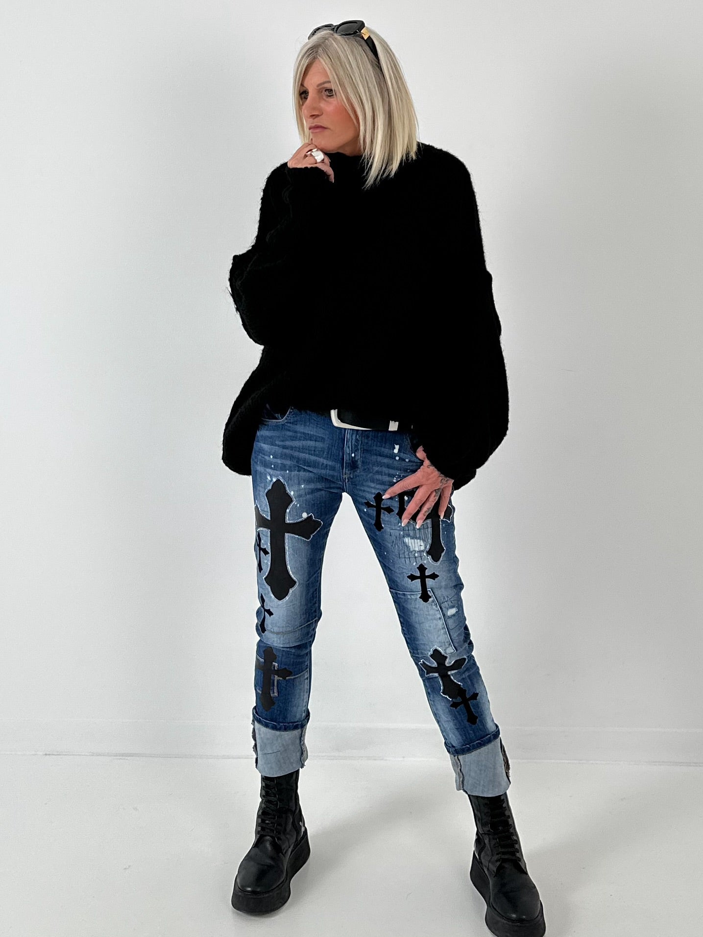 Jeans model "Crossfire" - denim