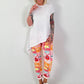 Asymmetrical T-shirt - white