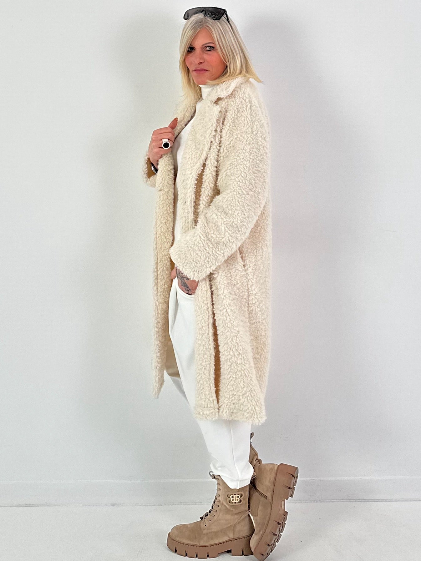 Teddyjas model “Cozy Classics” - ecru