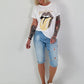 T-Shirt Be Yourself - white