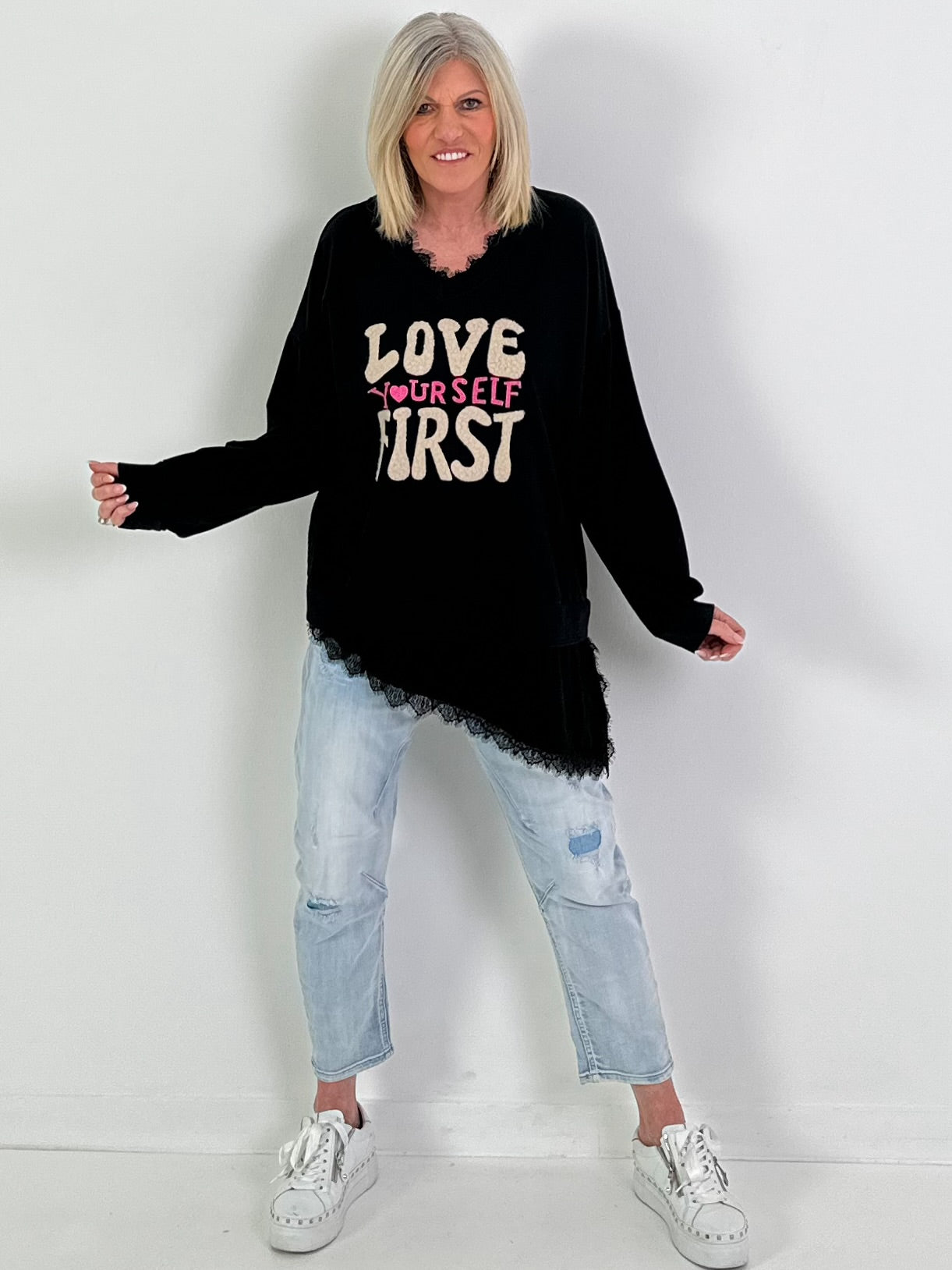 Trui voor jezelf - zwart