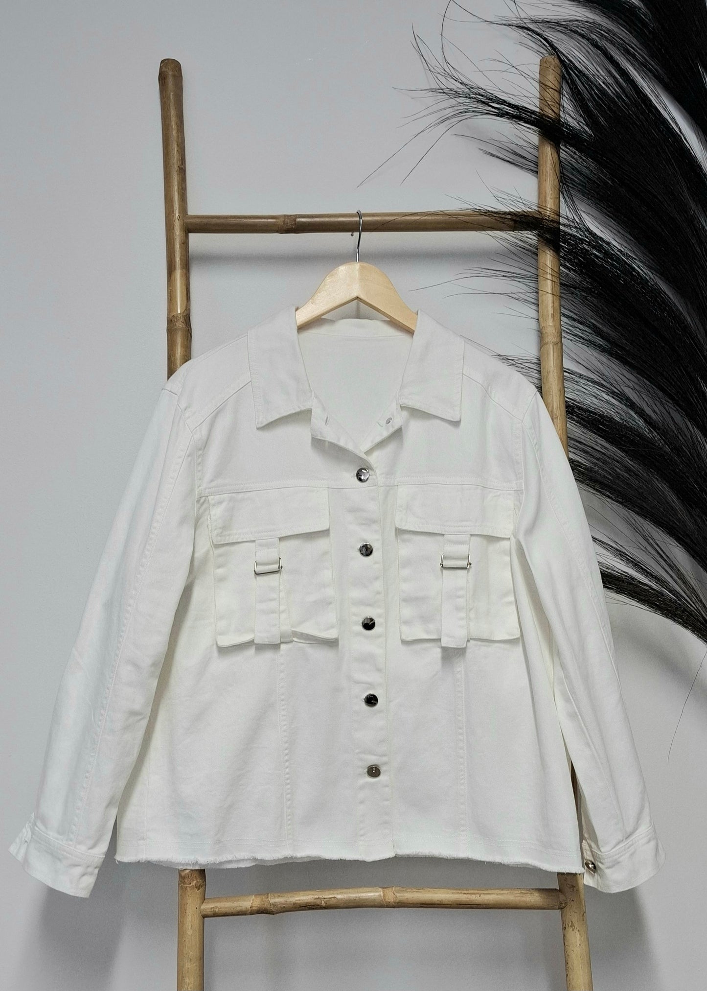 Denim jacket "Glenn" - white