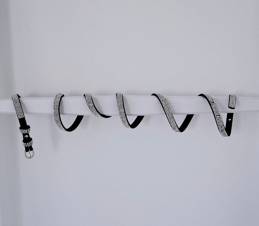 Riemmodel "Sparkle" - zilverzwart