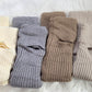 Knitted leg warmers, model "Cozy Steps" - 6 colors