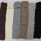 Knitted leg warmers, model "Cozy Steps" - 6 colors
