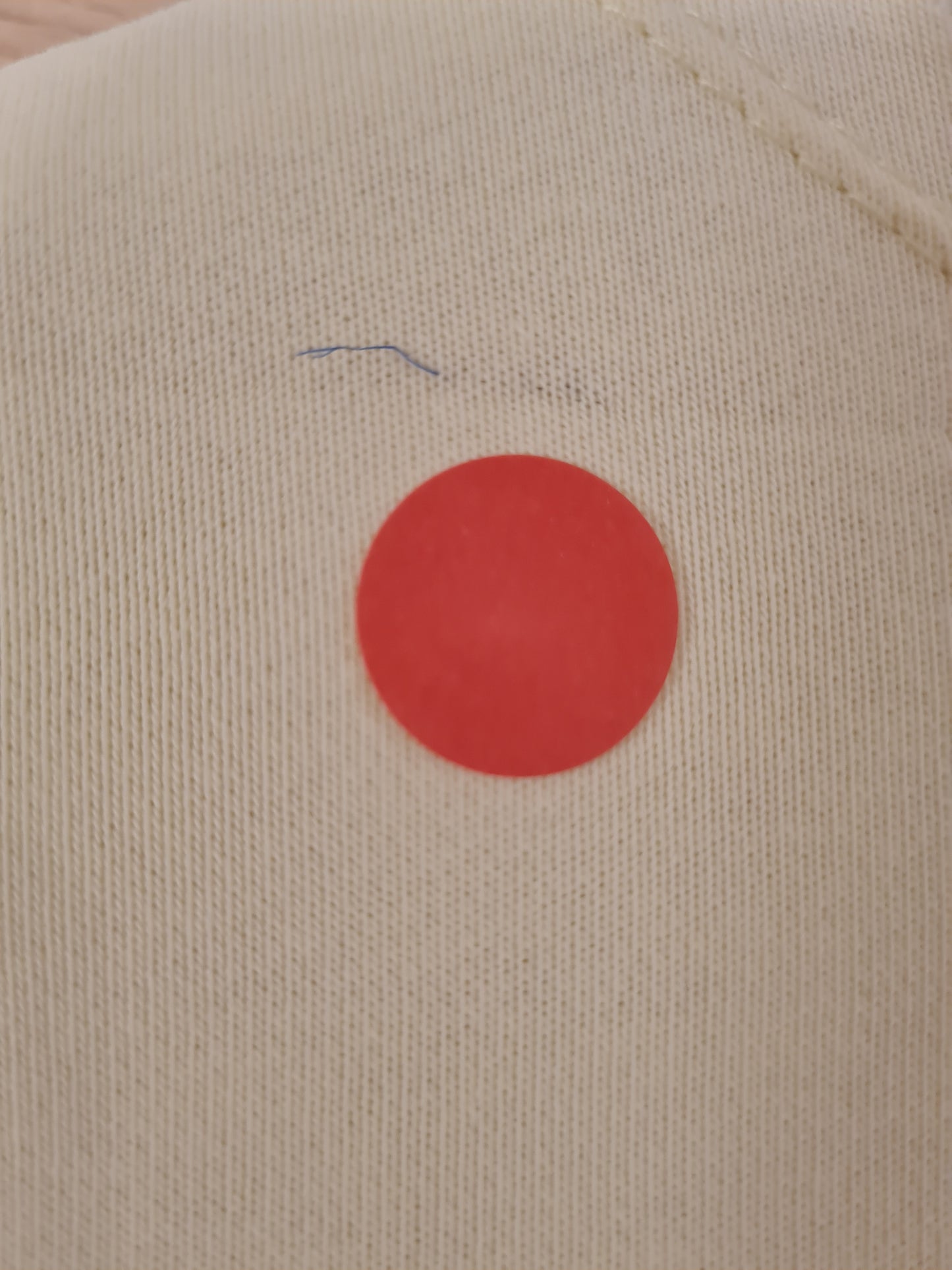 Sweatshirt met korte mouwen model "Beach" - geel-roze