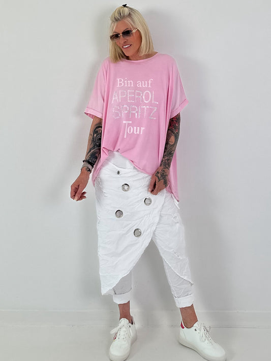 Oversized T-Shirt on Tour - rosa