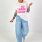 T-Shirt Drama Queen - white