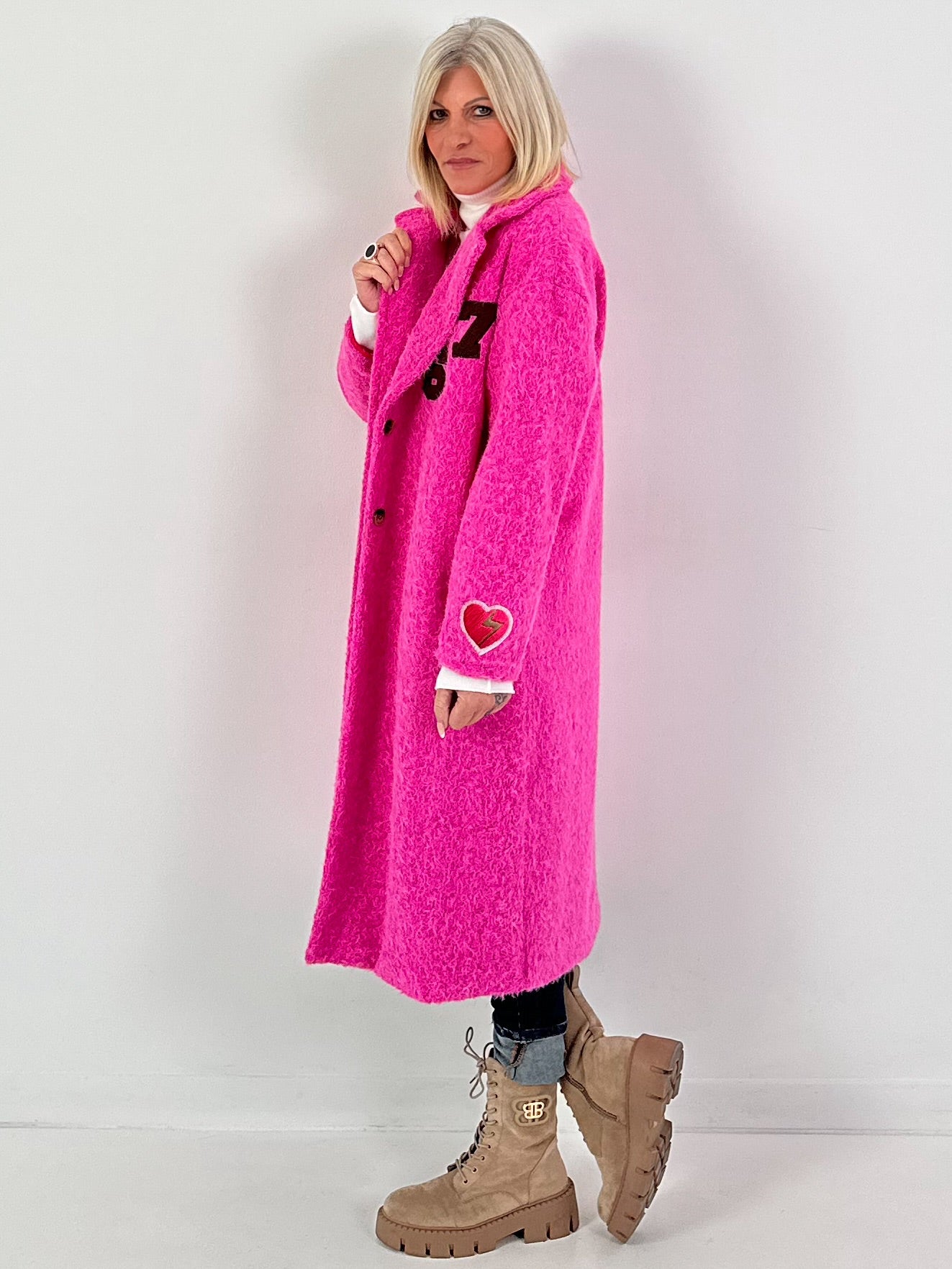 Jasmodel "Howdy Heart" - roze