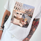 T-Shirt Elegance - white