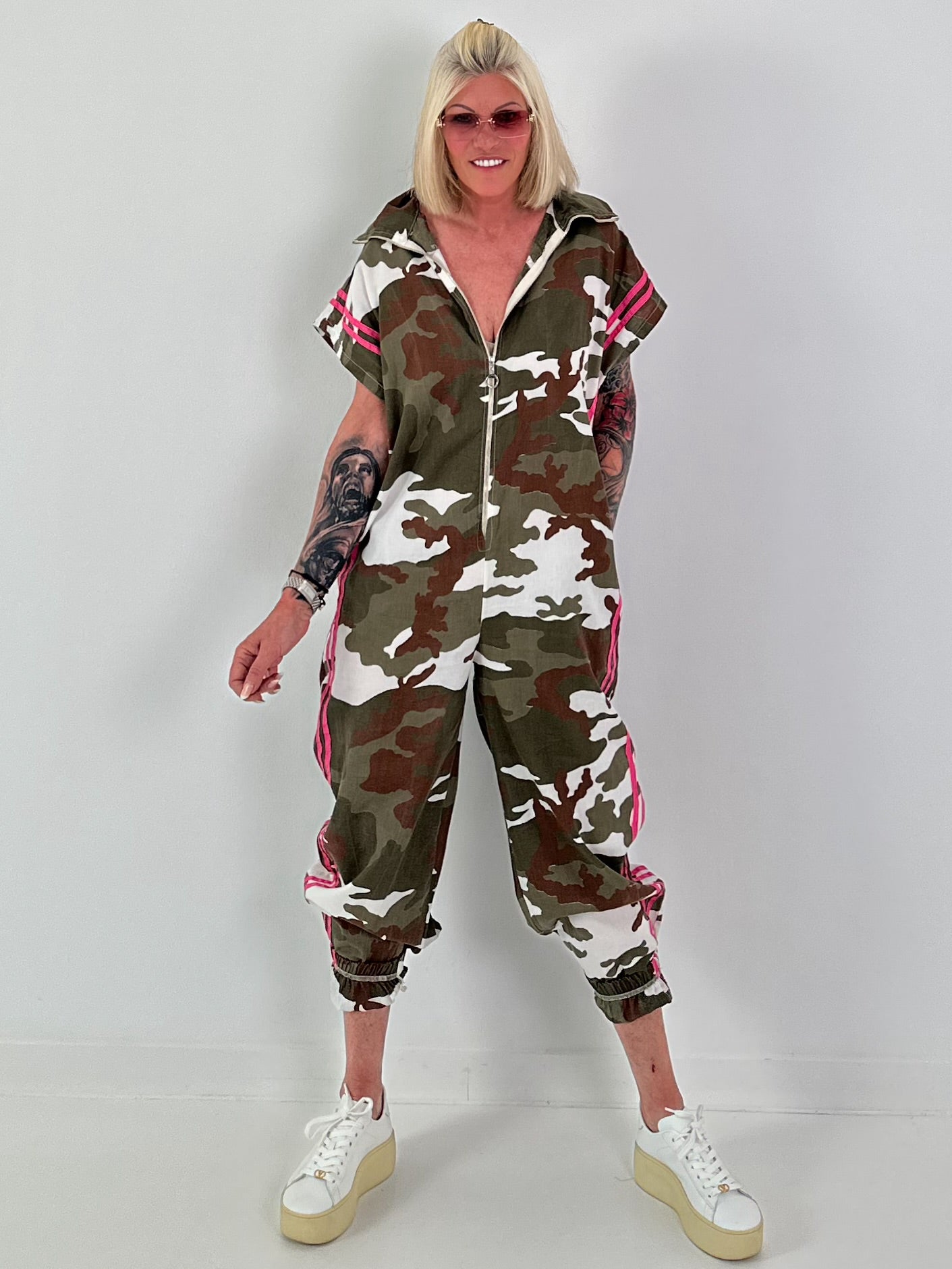 Camouflage Jumpsuit - khaki-mehrfarbig ( lieferbar ab (07.06.2026)