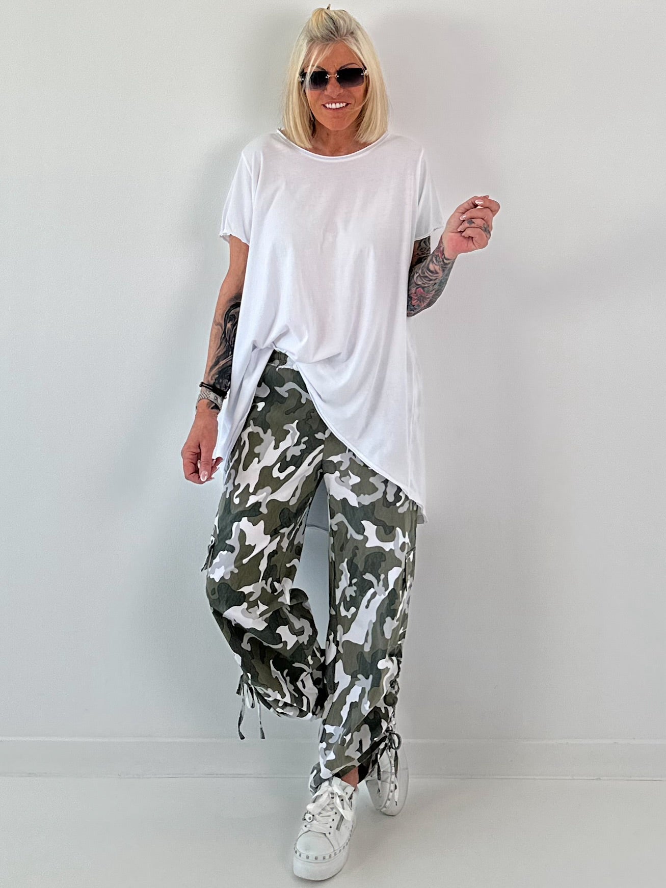Oversized T-Shirt - weiss