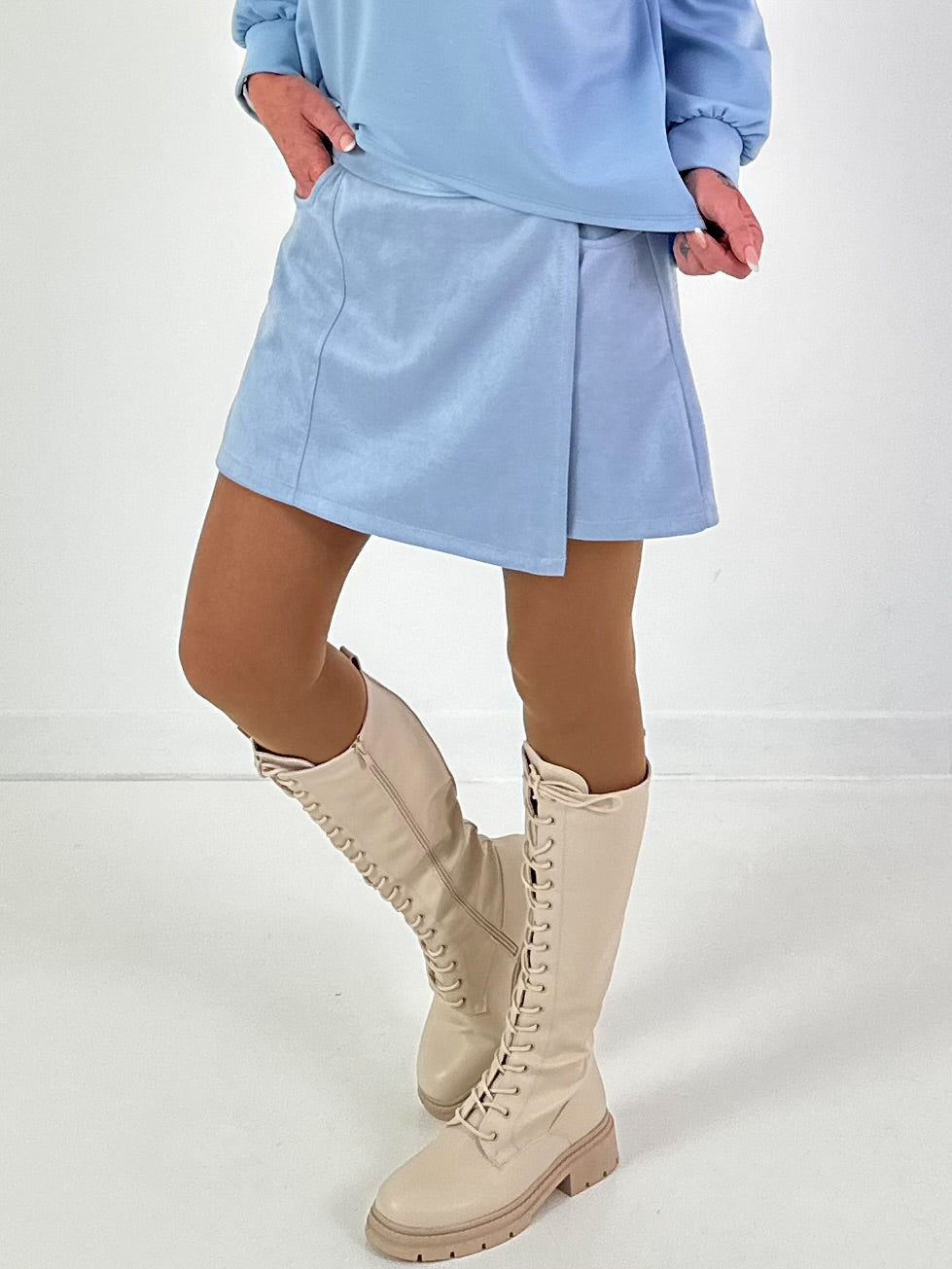 Rock Shorts Model "Finetime" - light blue