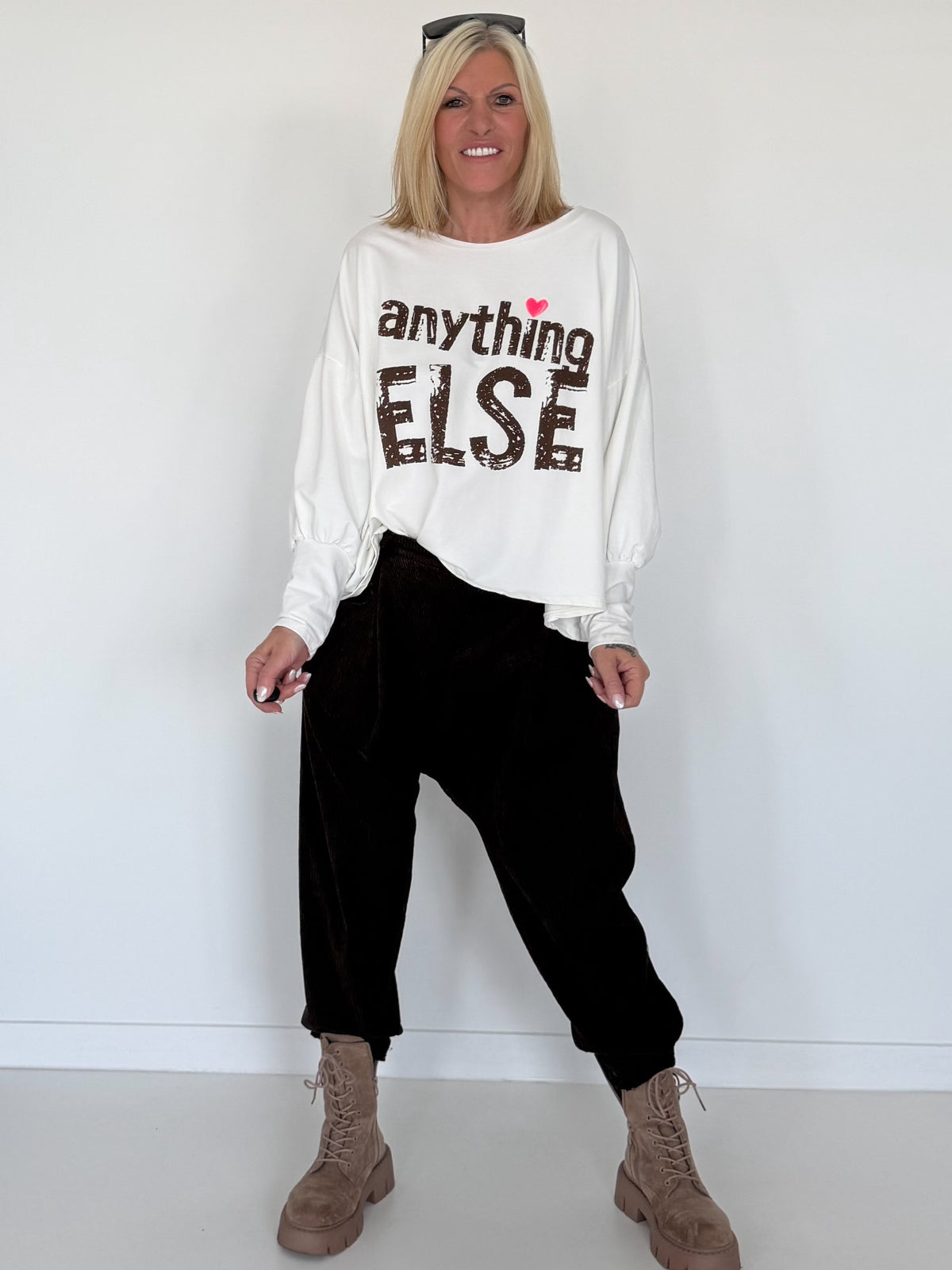 Sweater Anything Else - weiss