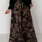 Palazzo-Sweathose in Camouflage-Look - taupe-mehrfarbig