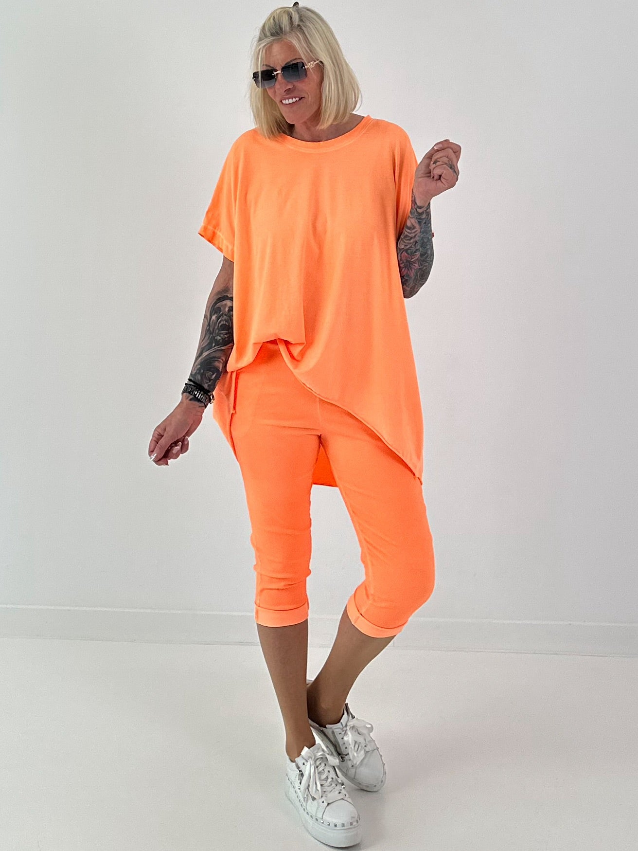 Oversized T-Shirt - neonorange